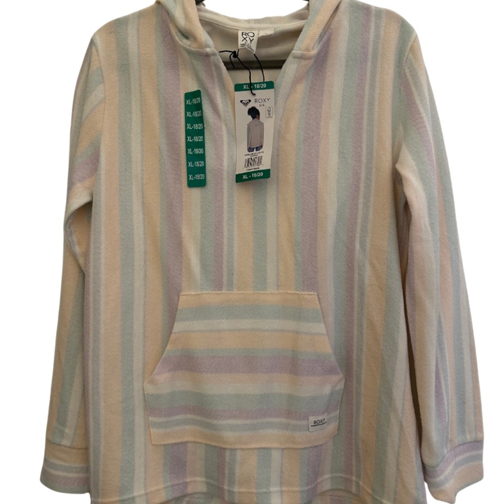 Roxy Multicolor Striped Hoodie